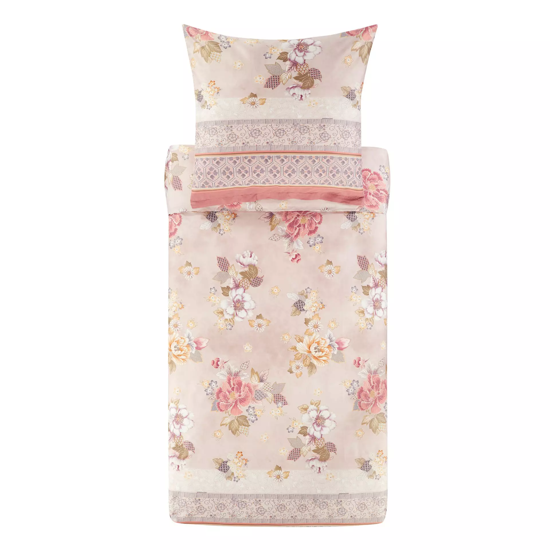 Satin-Bettwäsche HANAMI Bassetti Textil 
