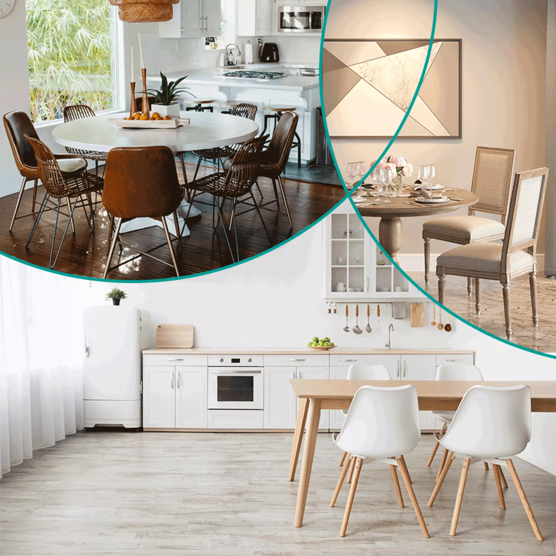 Mobil_Banner_zum_Wohntipp_Kleines_Esszimmer_Einrichten_mit_den_Maßen_927x927px