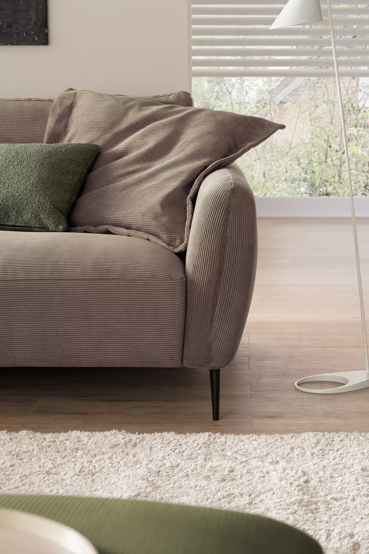 Polstergarnitur UDIN LASCONDO Textil 279 x 84 x 188 cm