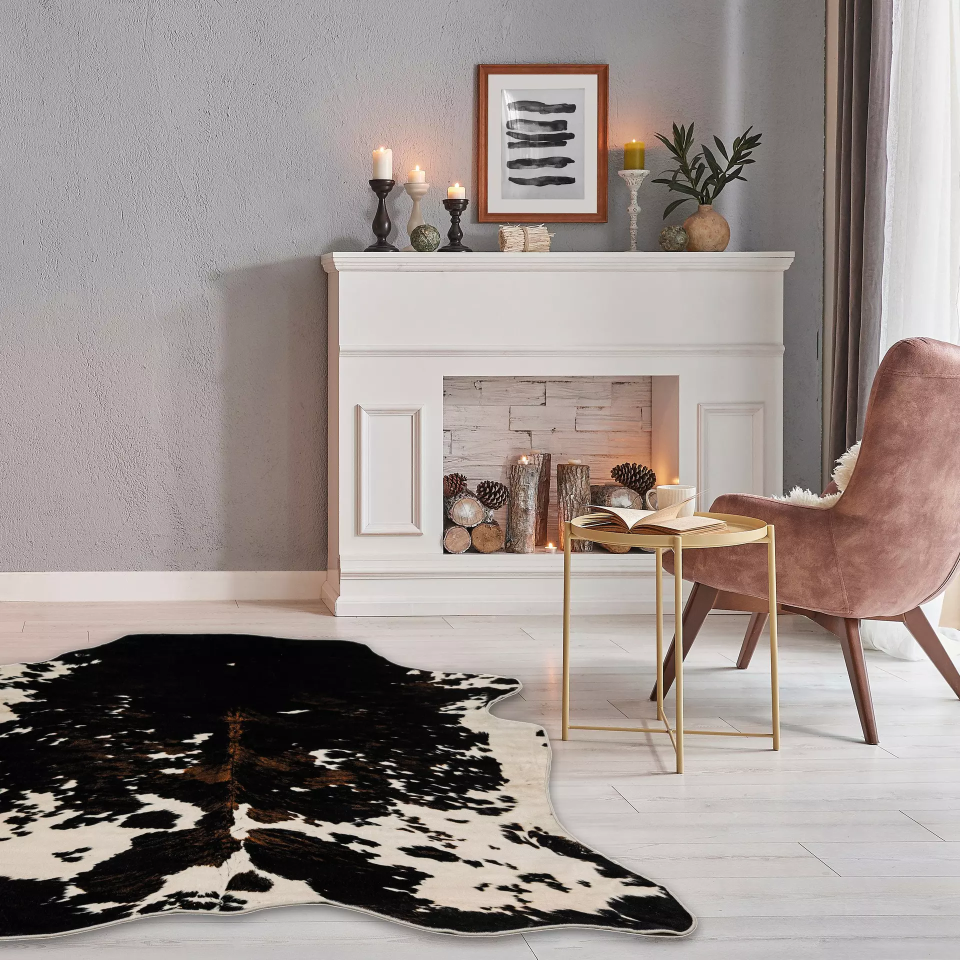 Kunstfell Emilia Gino Falcone Textil 100 x 130 cm