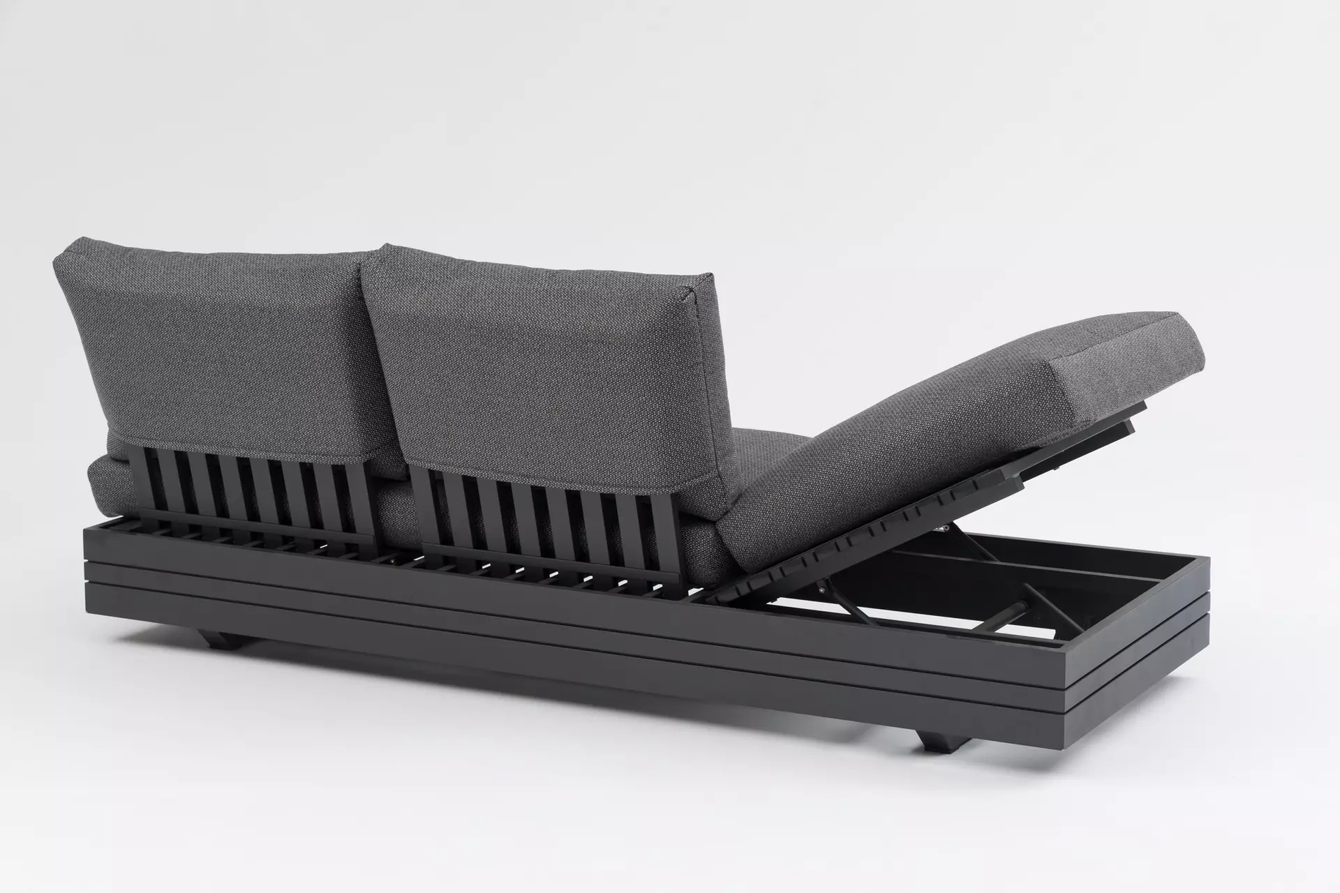 Loungesofa Cubo Zebra Textil 81 x 76 x 198 cm