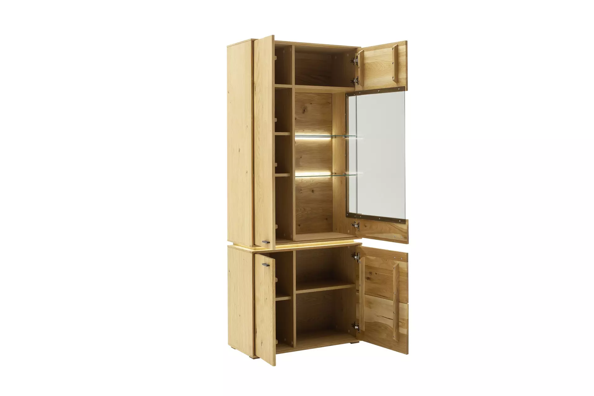 Vitrine COMO MCA furniture Metall 38 x 202 x 83 cm