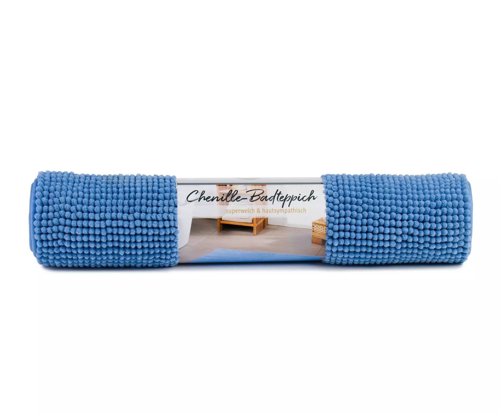 Badteppich Chenille Ambiente Trendlife Textil 60 x 100 cm