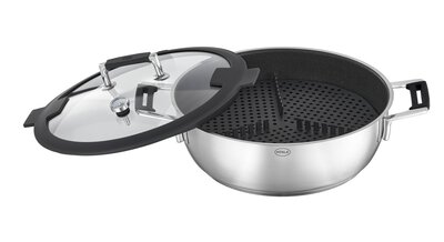 Bild von Dampfgarer Metall silber