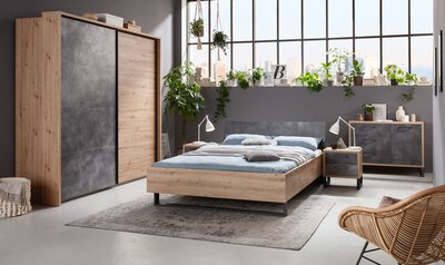 2. Bild von Bett ca. 216 x 88 x 188 cm Dreamoro braun