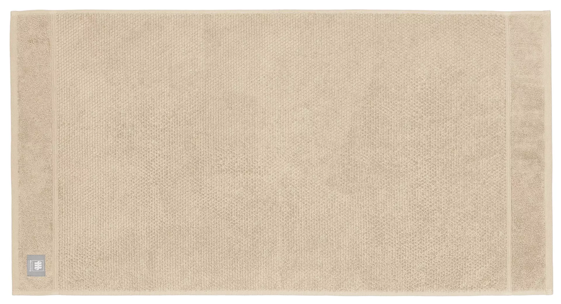Handtuch Solid Uni Musterring Textil 50 x 100 cm