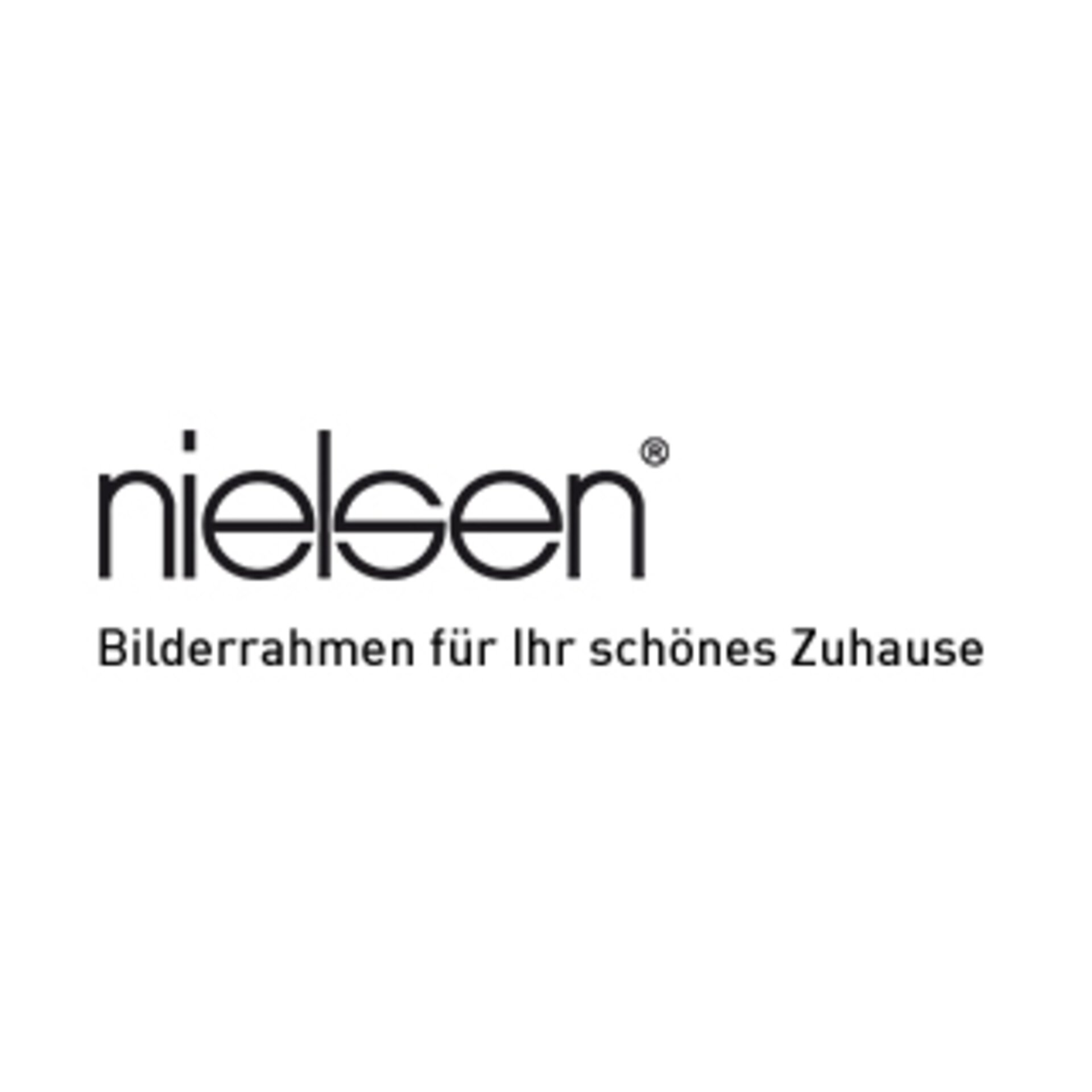 Logo "nielsen - Bilderrahmen für Ihr schönes Zuhause"