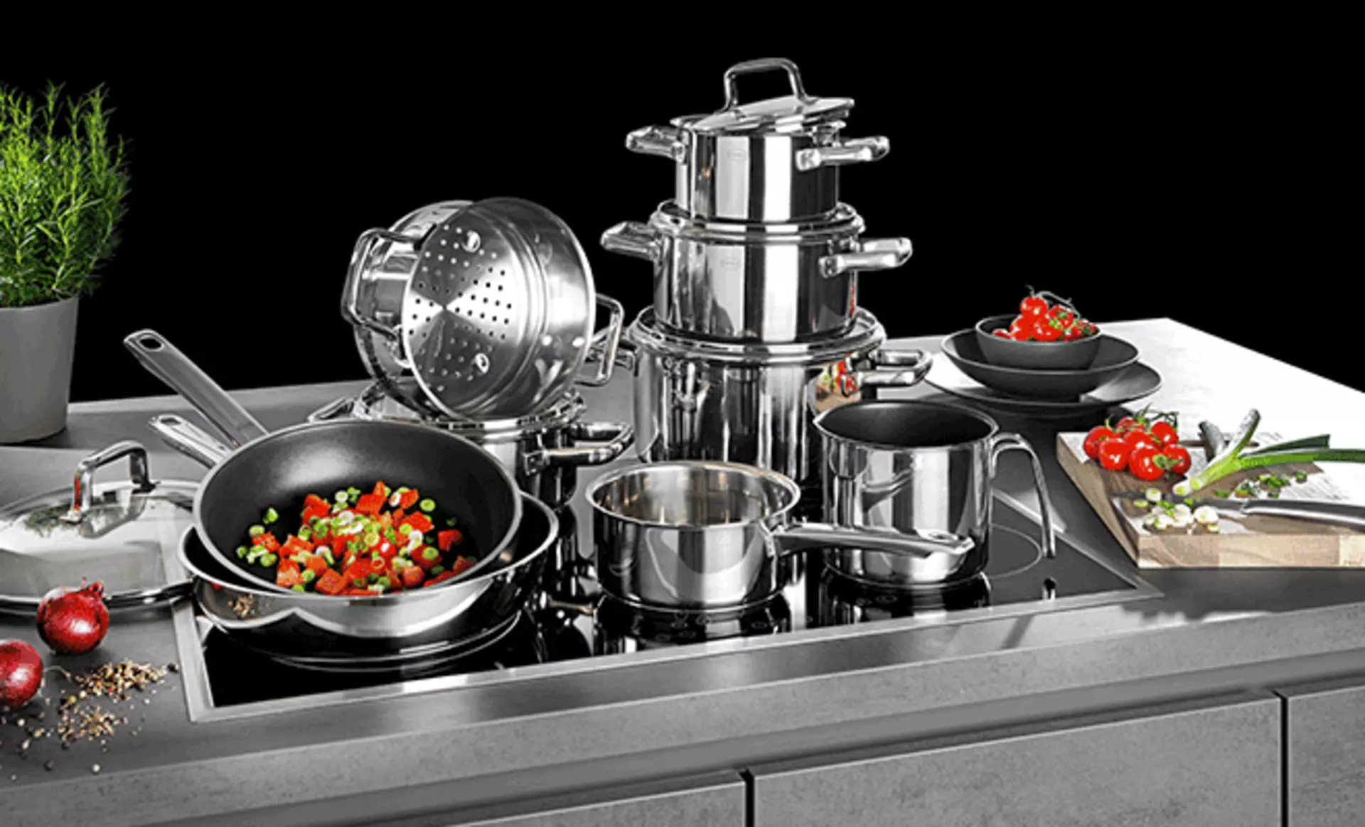 Langlebig, funktional und stilvoll: Töpfe, Pfannen und mehr von Rösle