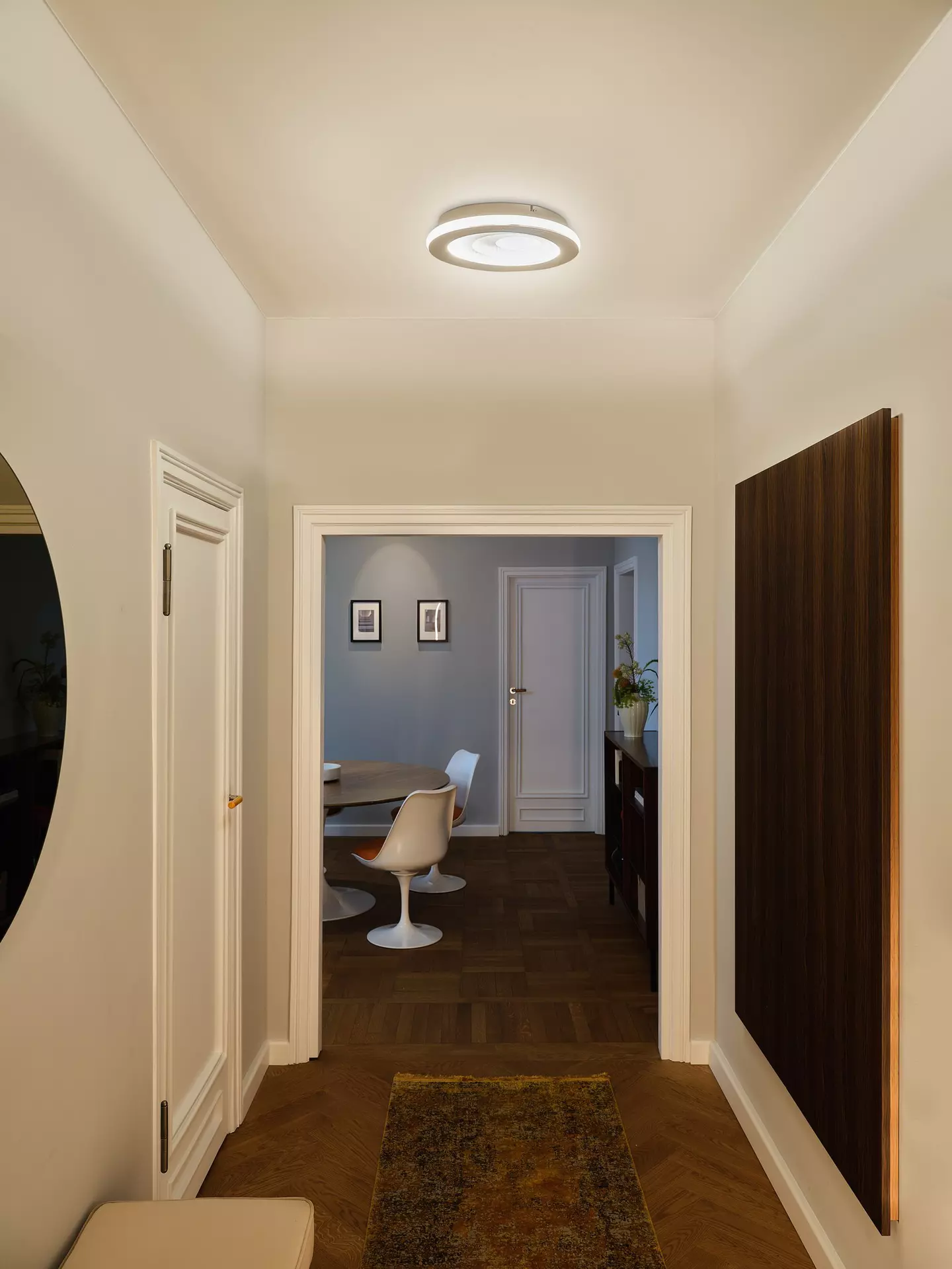 Deckenleuchte Orbis Spiral oval OSRAM Metall 30 x 5 x 36 cm