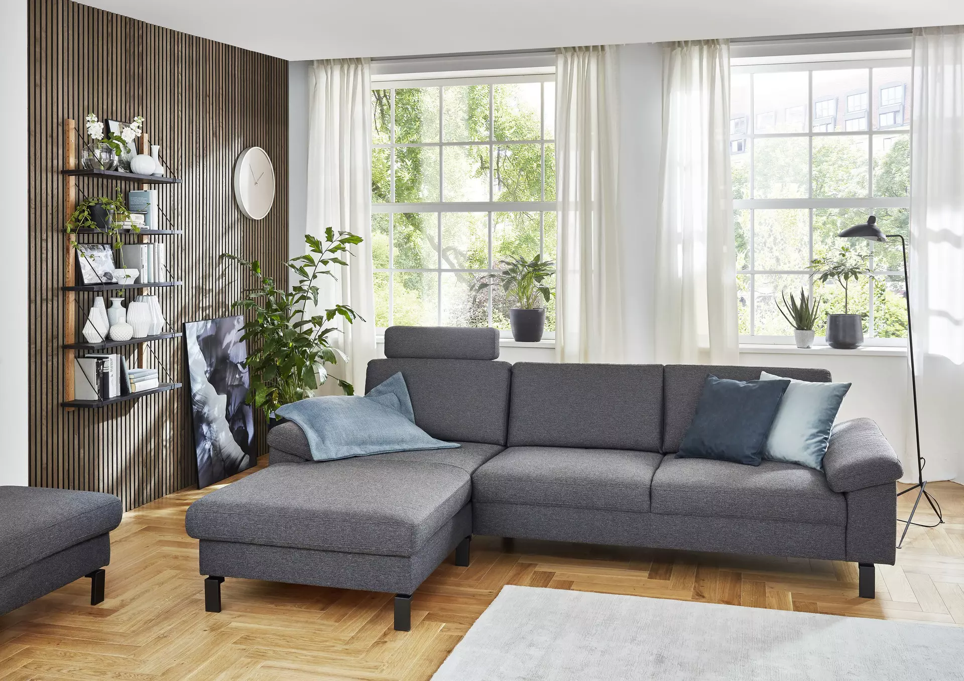 Polstergarnitur 2038 VITO STEP MOVE Vito Textil 185 x 85 x 284 cm