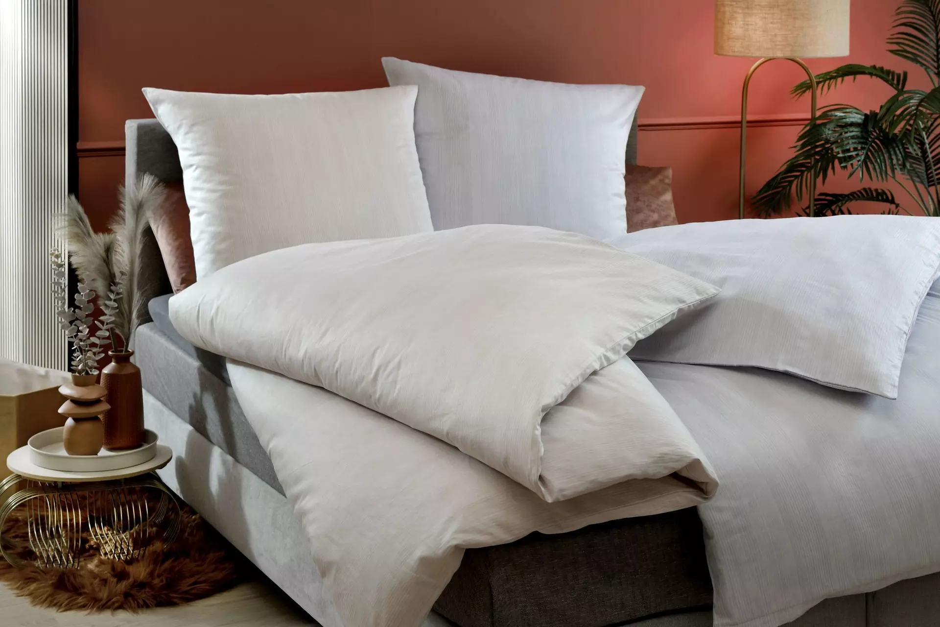Satin-Bettwäsche Scarlett Casa Nova Textil 135 x 200 cm