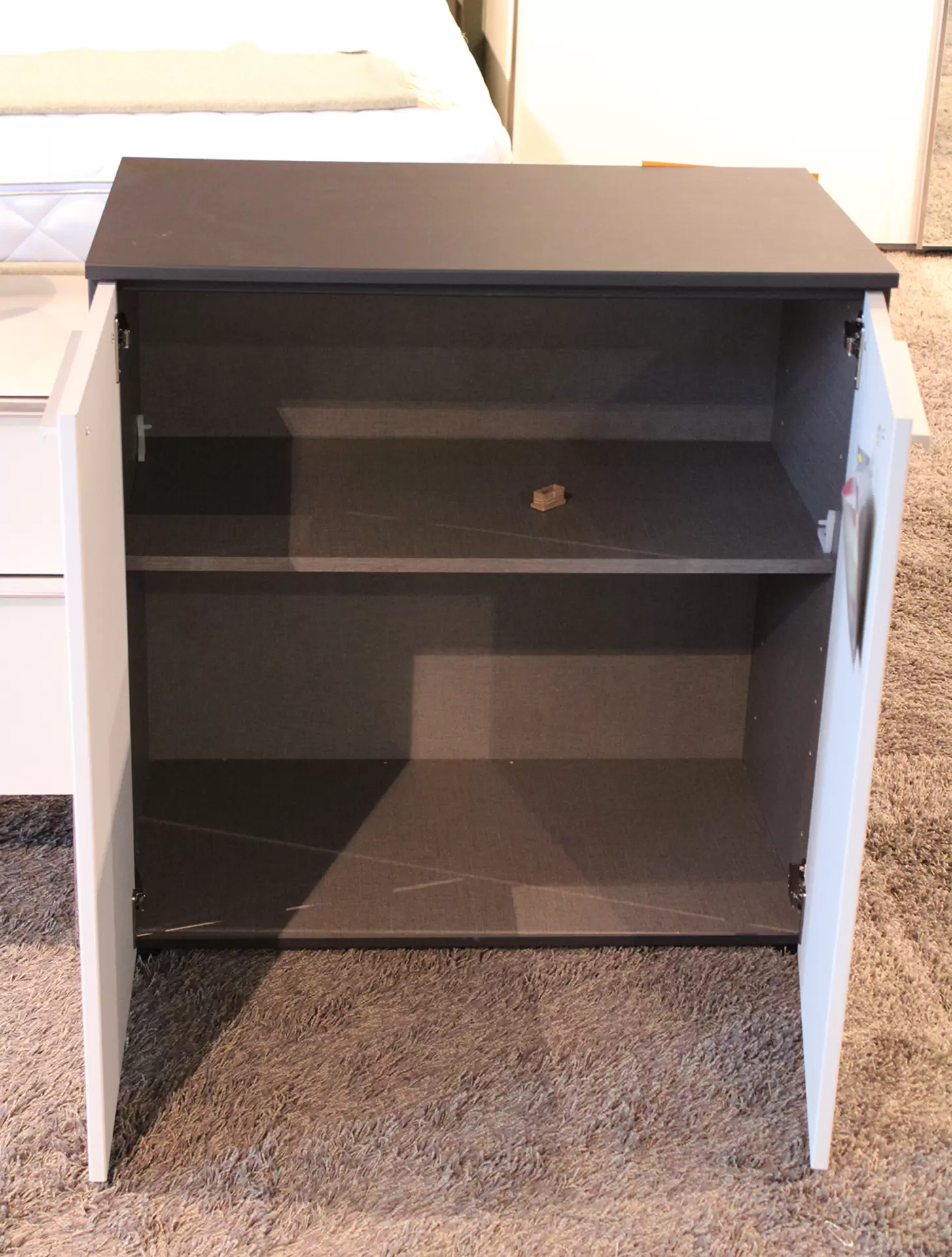 Kommode ALEGRO 2 BASIC Basalt / Seidengrau