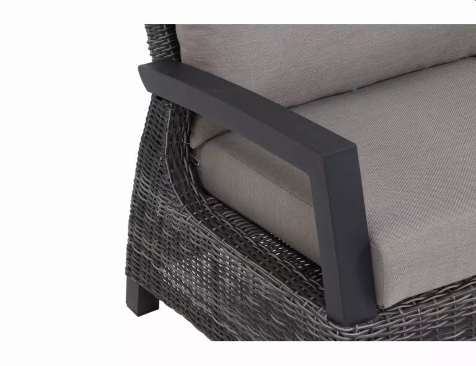 Loungesofa Corido Outdoor Metall 81 x 88 x 135 cm