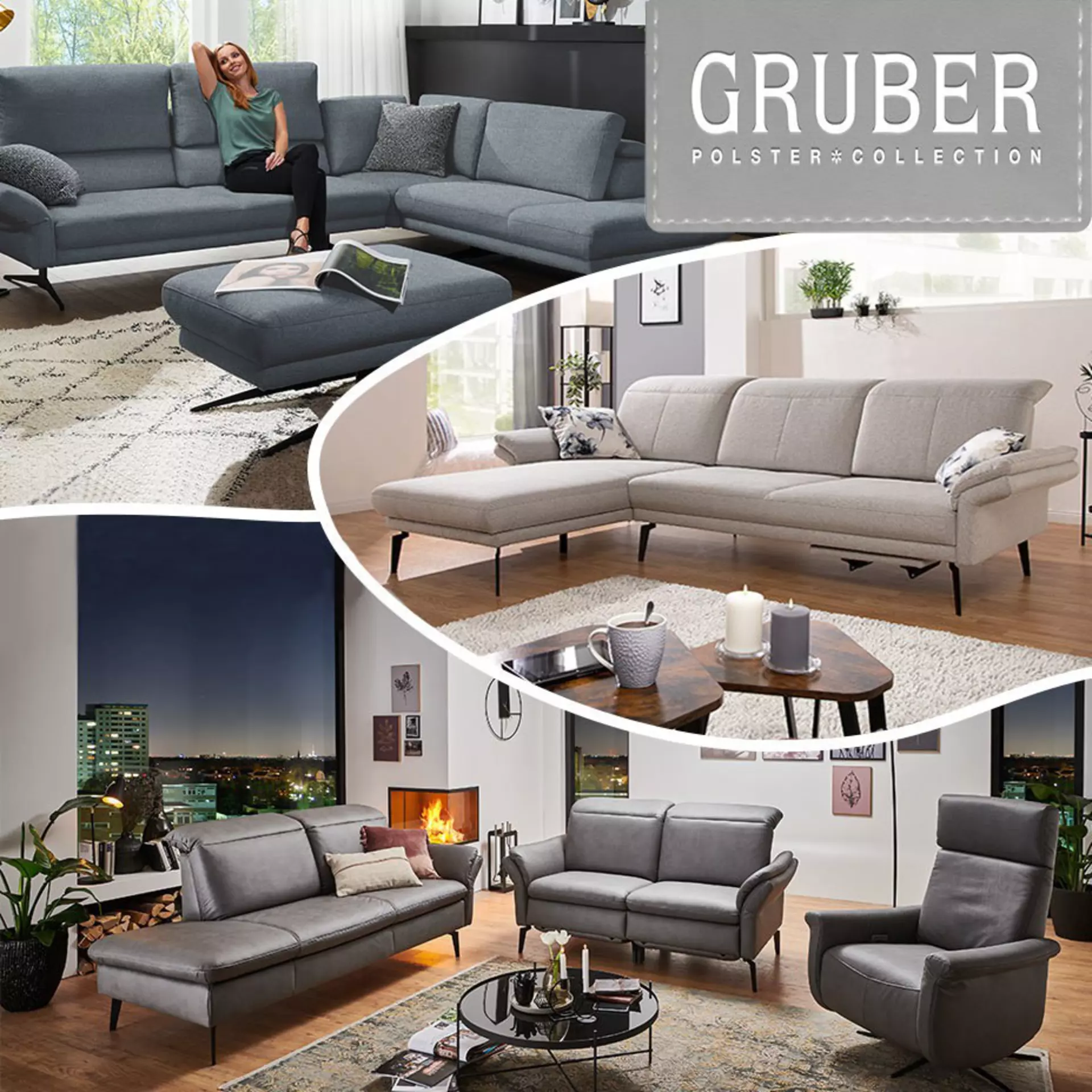 Hochwertige und Qualitative Polstermöbel von der Marke Gruber