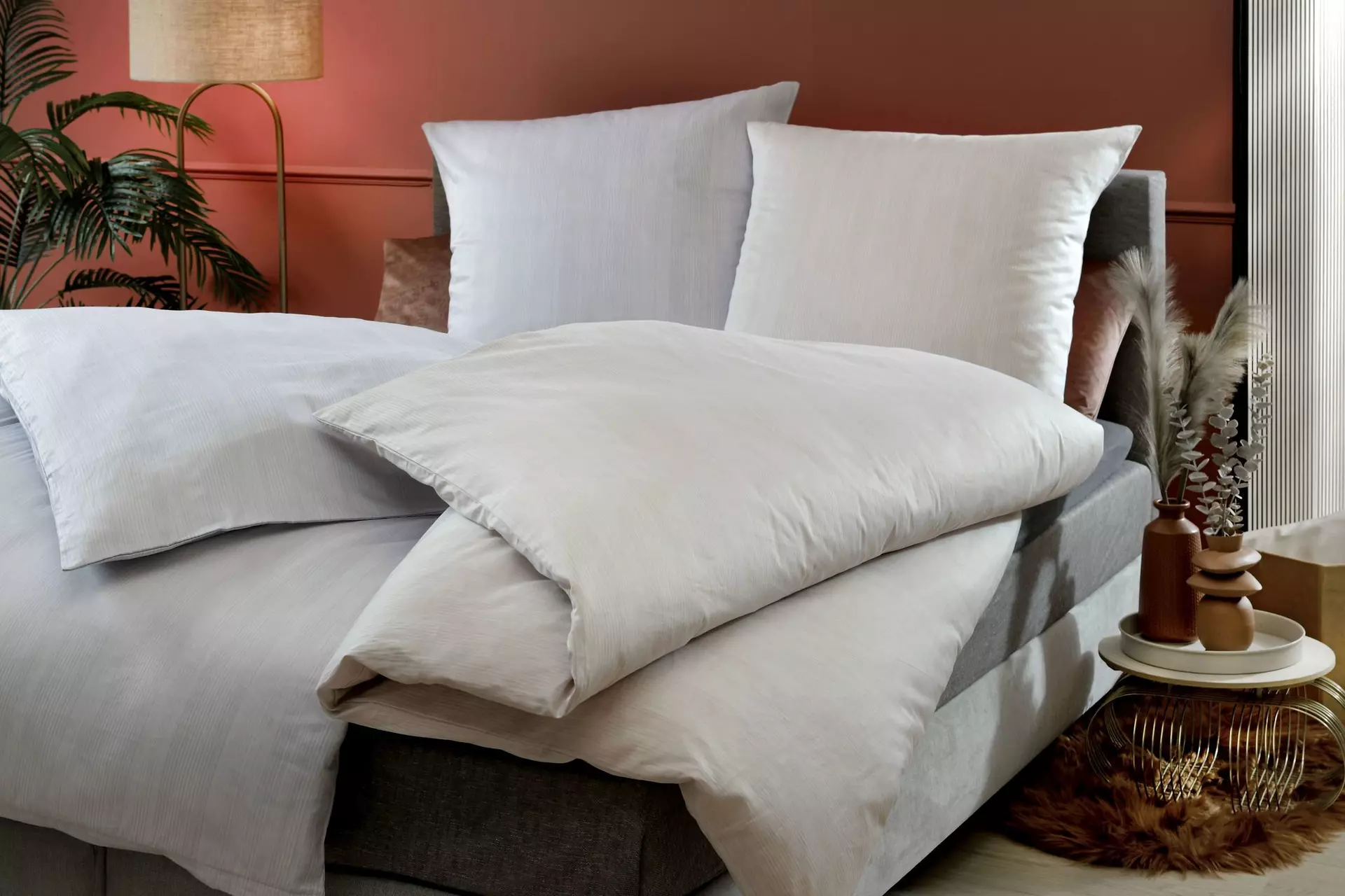 Satin-Bettwäsche Scarlett Casa Nova Textil 135 x 200 cm
