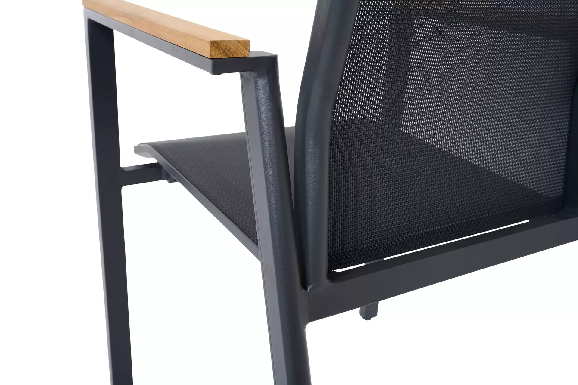 Stapelstuhl BOLOGNA Outdoor Textil 64 x 92 x 56 cm