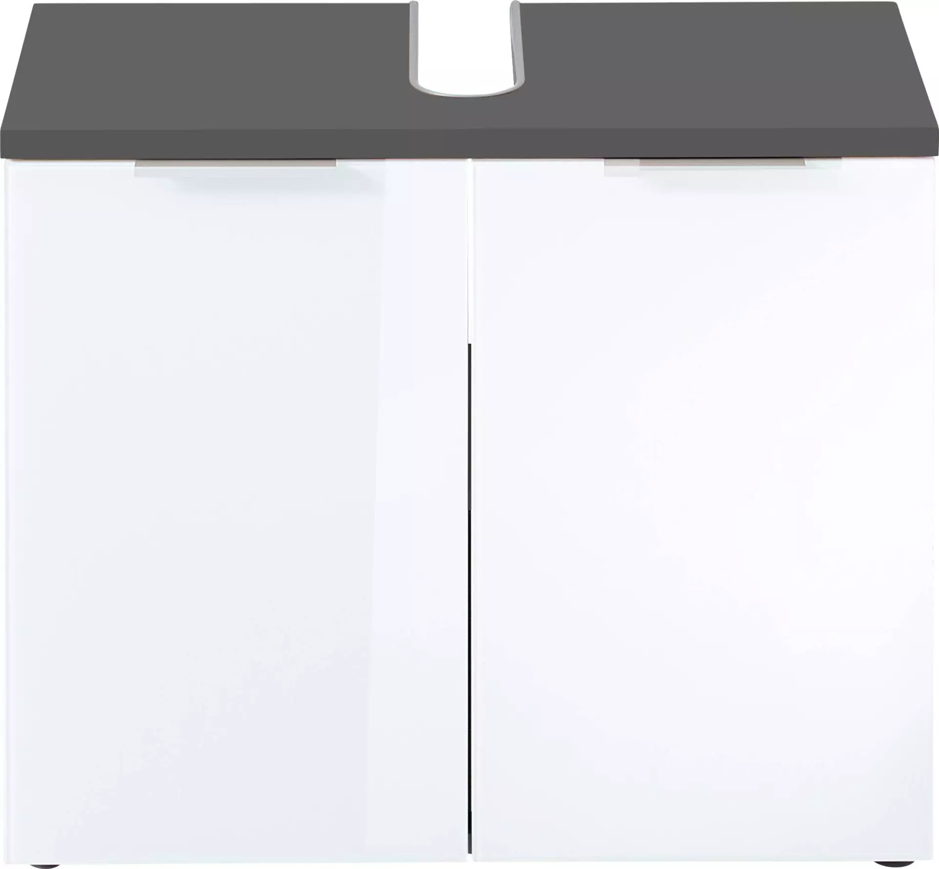 Waschbeckenunterschrank ca. 70 x 34 Möbel 58 weiß cm Inhofer x 