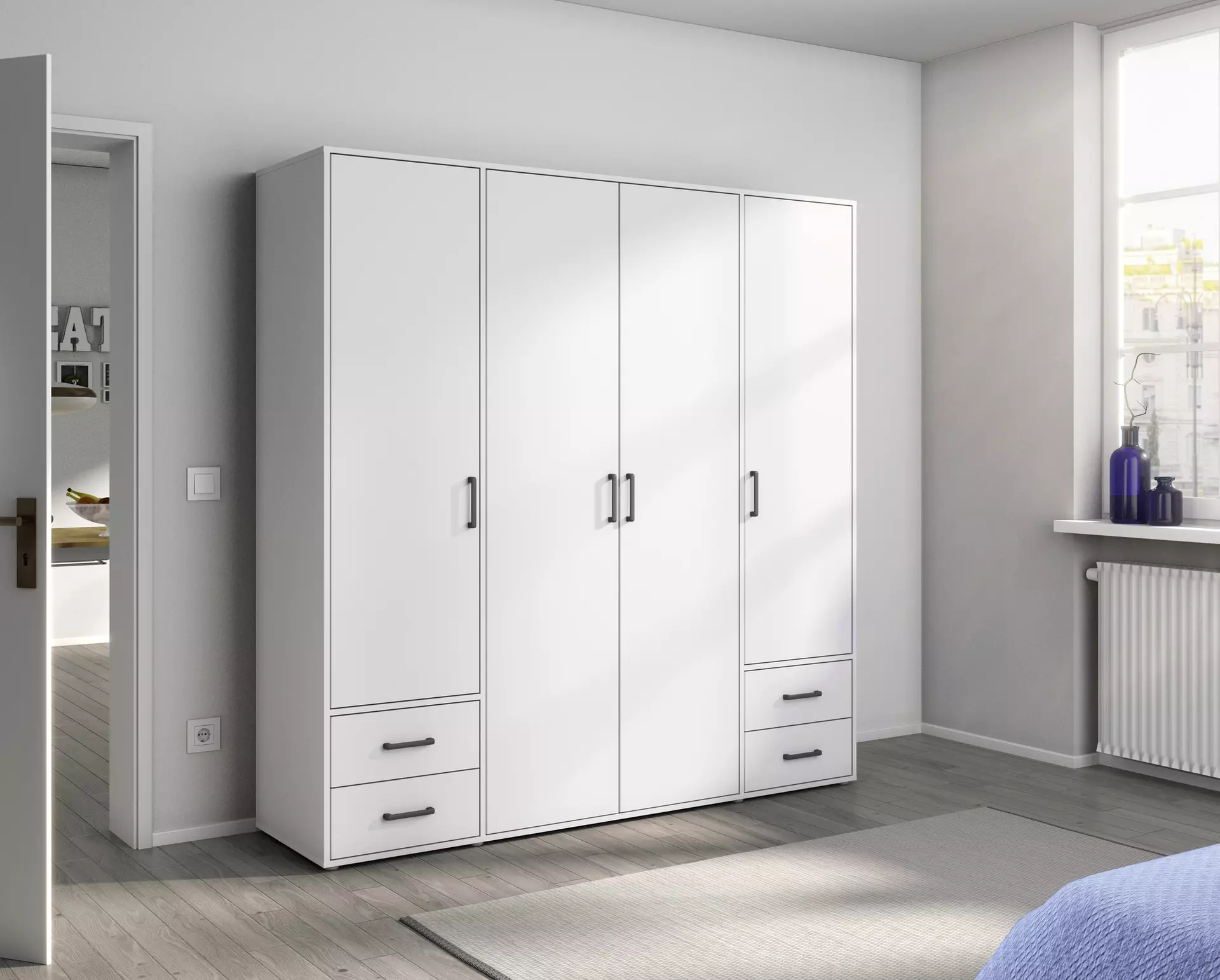 Drehtürenschrank