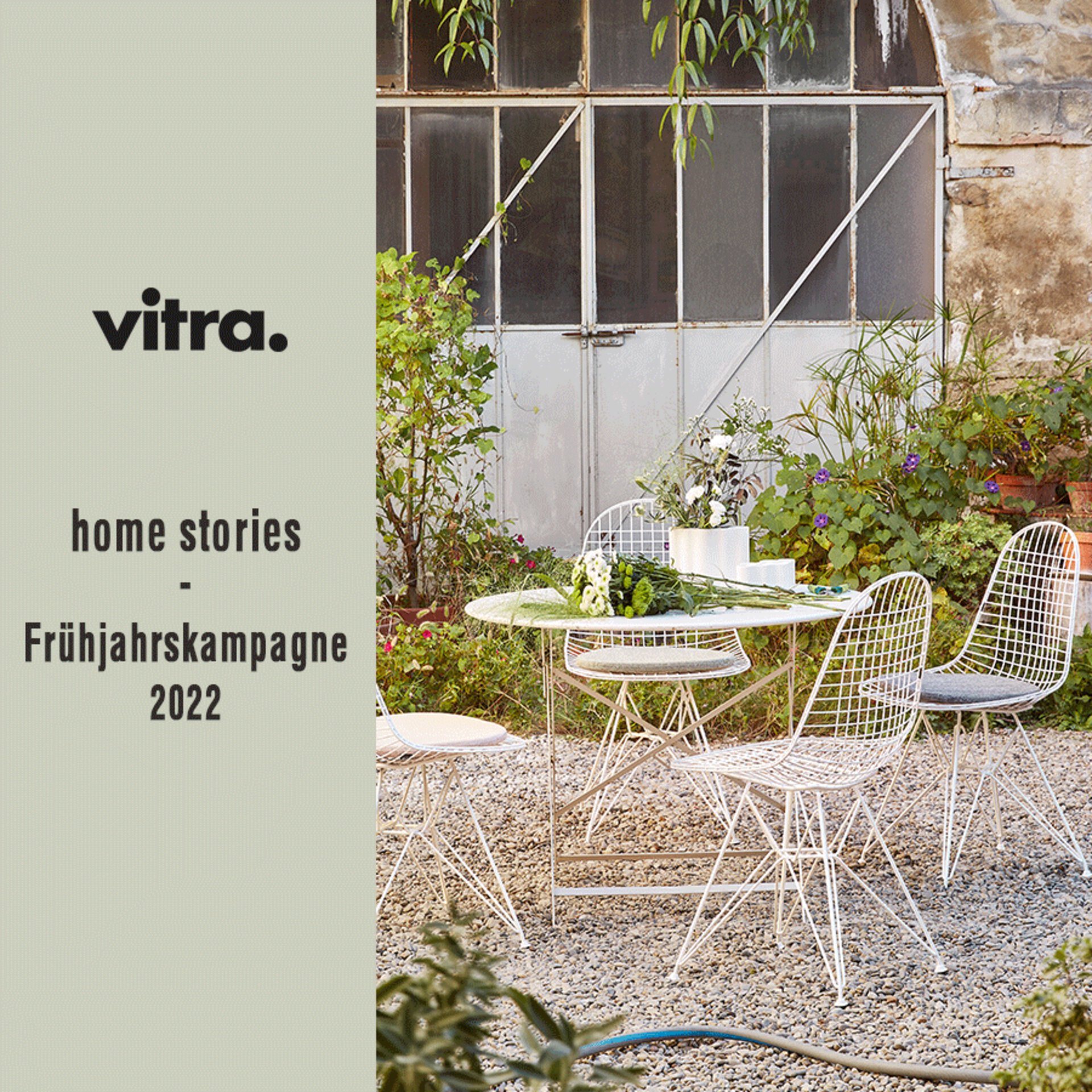 Teaserbild zur Vitra Frühjahrskampagne "Home Stories for Spring" bei interni by inhofer