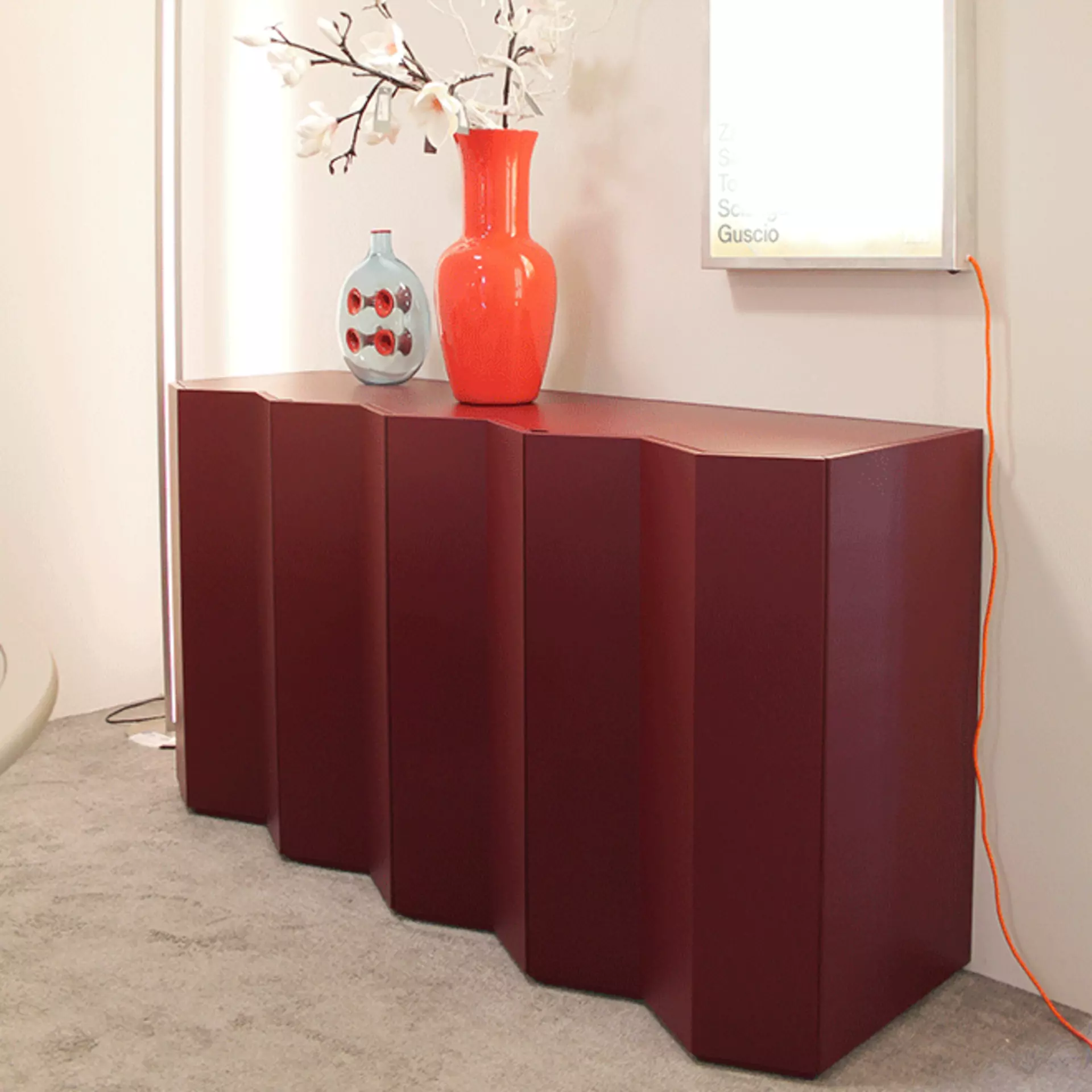 Das Z24 Sideboard in Amaranth von Zanotta