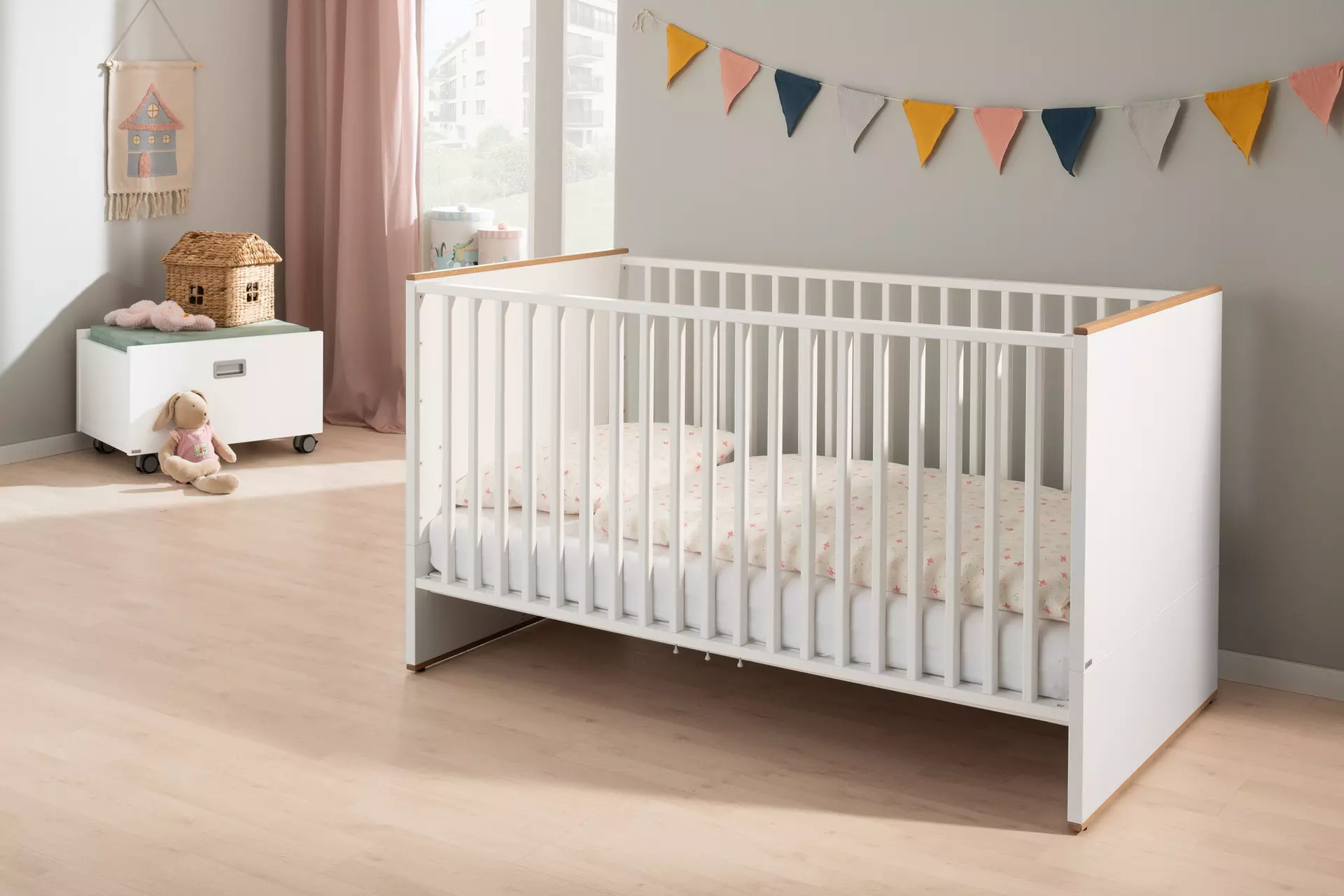 Babyzimmer LIEVEN PAIDI Holzwerkstoff 76 x 82 x 144 cm