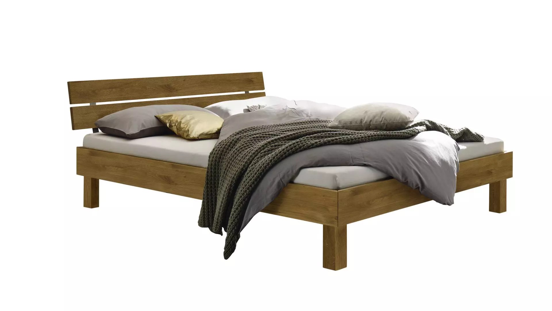 Bett PRATO Hasena Holz 166 x 76 x 214 cm