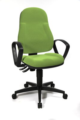 Bild von Büro-Drehstuhl Textil grün Topstar