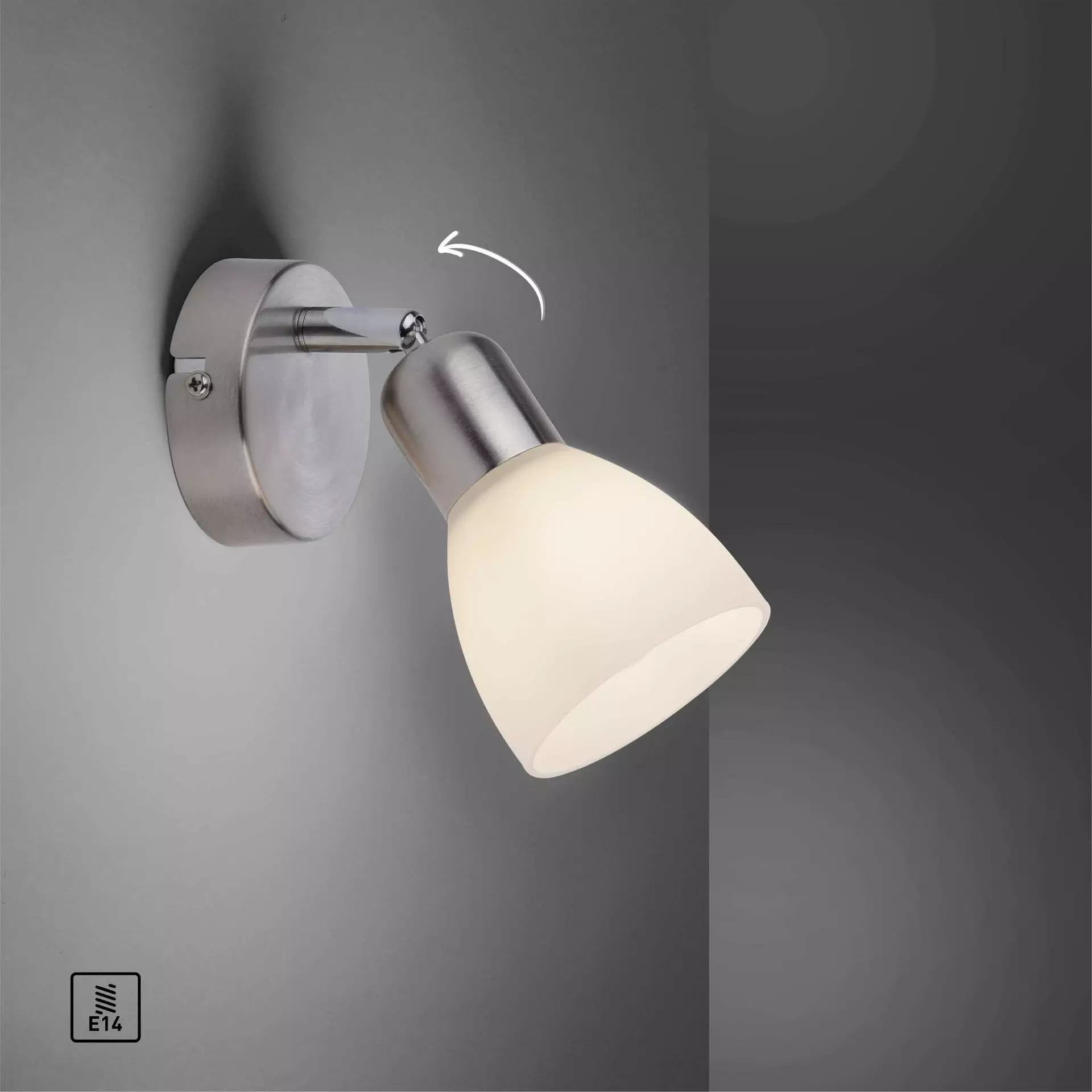 Strahler KARO JUST LIGHT Metall 9 x 18 x 9 cm