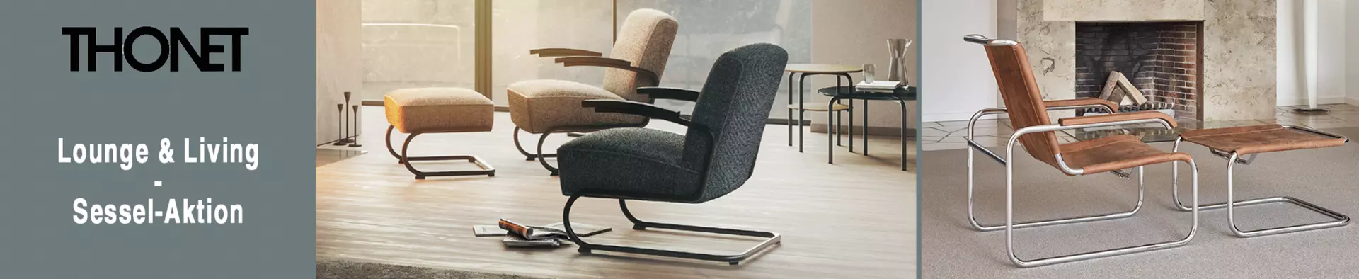 Thonet Lounge & Living Sessel-Aktion 2026