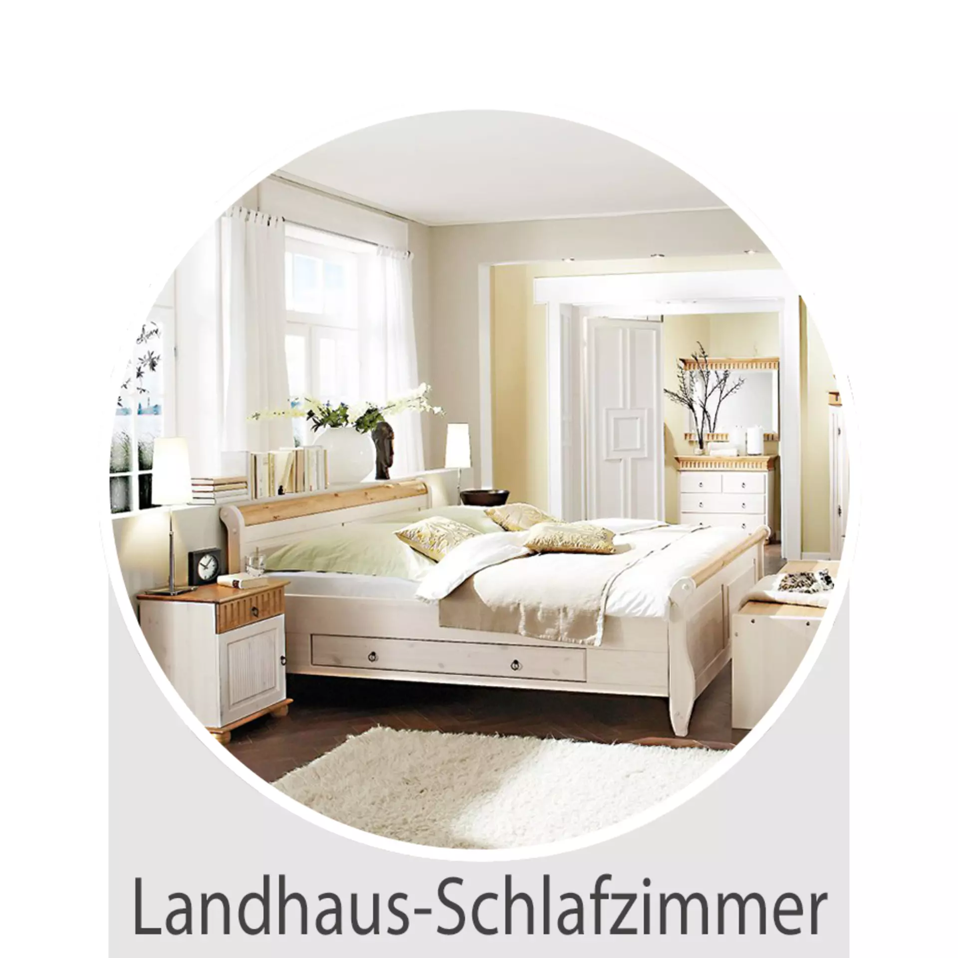 Hier klicken und entdecken, wie man ein Schlafzimmer im Landhausstil einrichtet